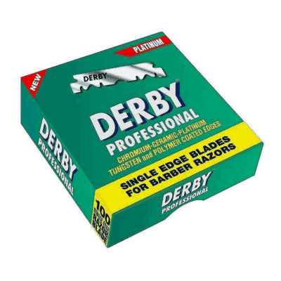 Derby razor blade