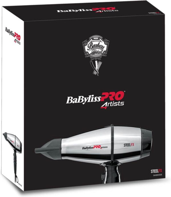 Babyliss steel FX digital metal fohn (2000w)