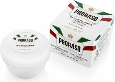 Proraso White shaving soap in a jar - 150g