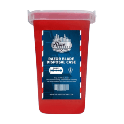 The Shave Factory Razor Blade Disposal Case