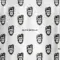 Slick Gorilla Barber Cape White