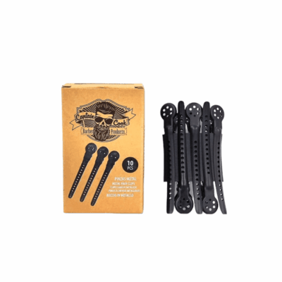 Captain Cook Metal Hair Clips 10st