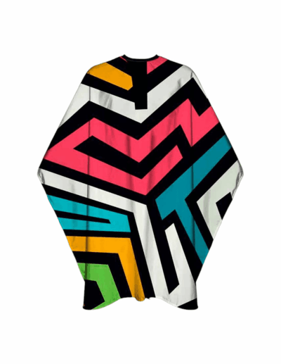 Barber Funky Colors Cape