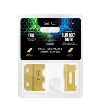 Stylecraft Fade blade Gold Slim Deep Tooth