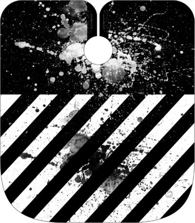 Splash White Kapmantel
