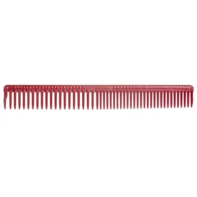 barberdepot-JRL-Round Tooth Cutting Comb 9' Rood JRL Long Round Tooth Cutting Comb 9' Rood