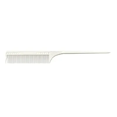 barberdepot-jrl-fineteeth-wit JRL Fine Teeth Tail Comb 8.5 White