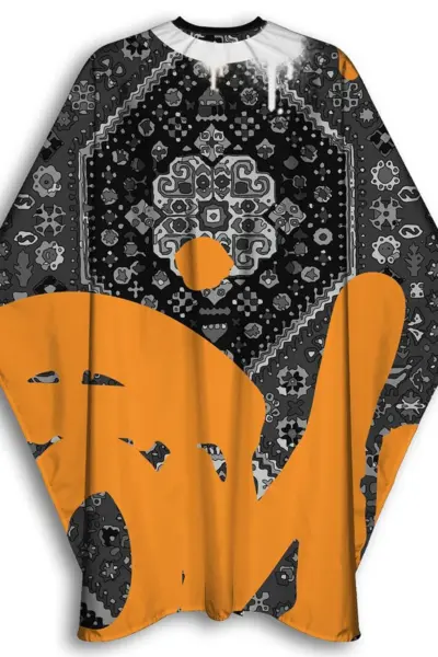 Barber Cape Fly Carpet Orange