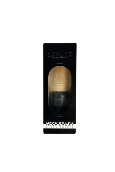 Stylist Neck Brush Black Rubber
