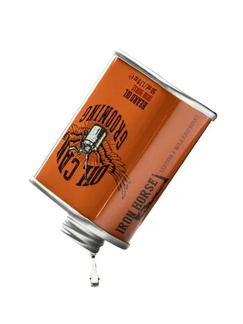 Oil Can Baardolie Iron Horse