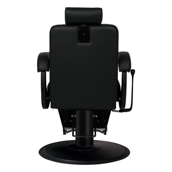 Barber Chair Utah Black Achterkant