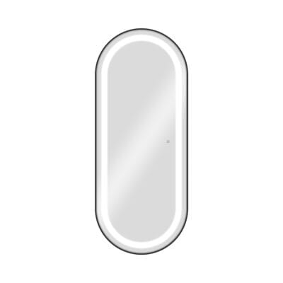 Oval Mirror Styling Unit with Led